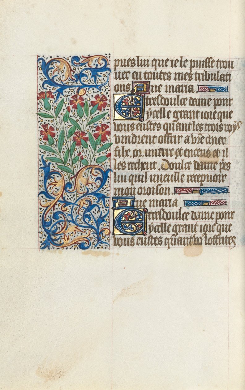 Kniha hodin Použití Rouen: fol. 148v, c. 1470. od Master of the Geneva Latini
