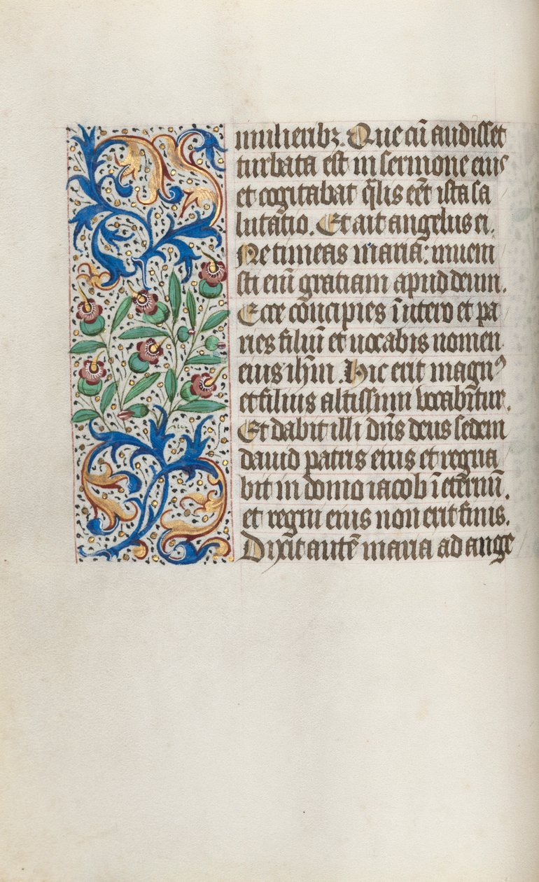 Kniha hodin Použití Rouen: fol. 15v, c. 1470. od Master of the Geneva Latini