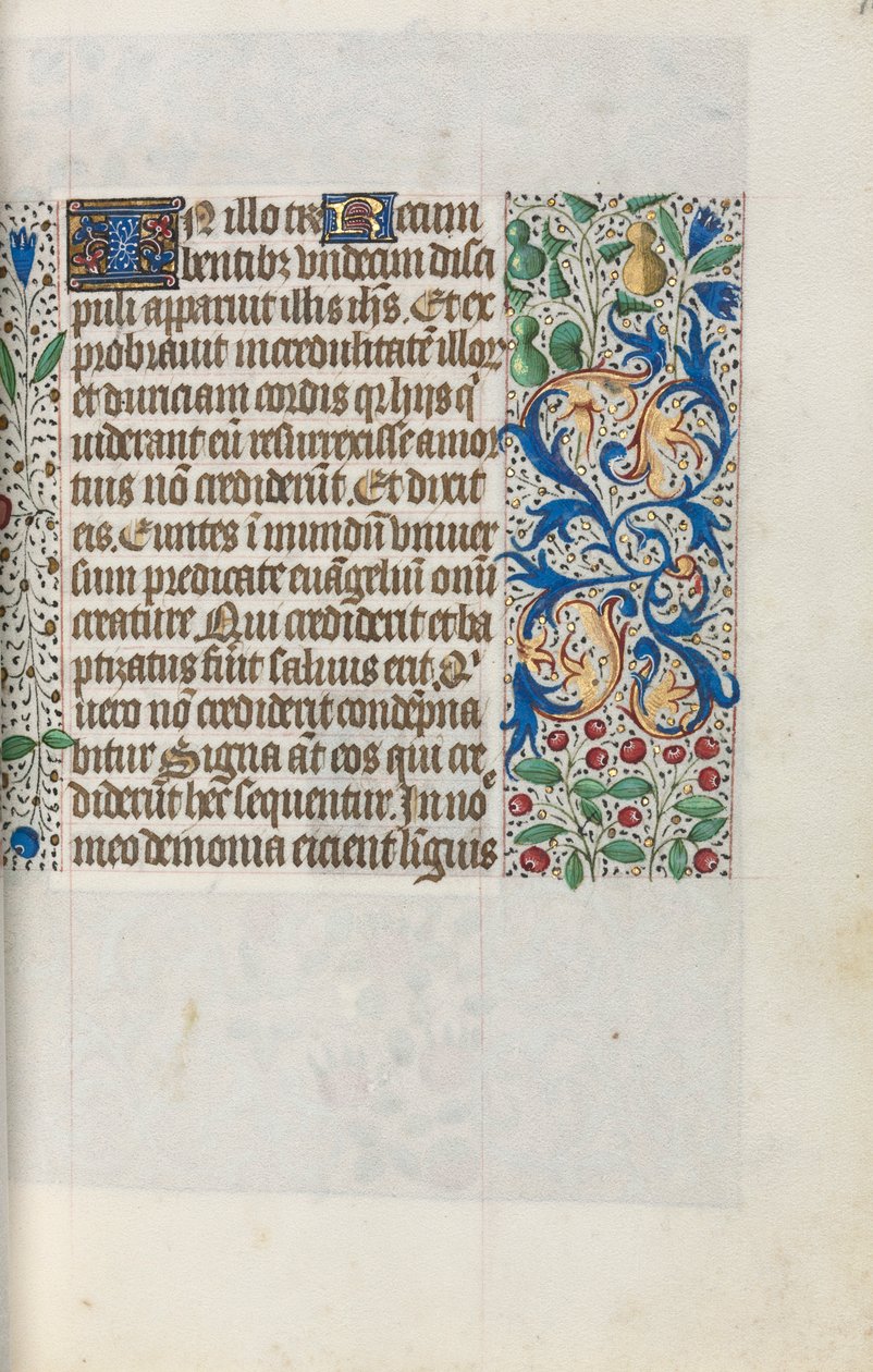 Kniha hodin Použití Rouen: fol. 18r, c. 1470. od Master of the Geneva Latini