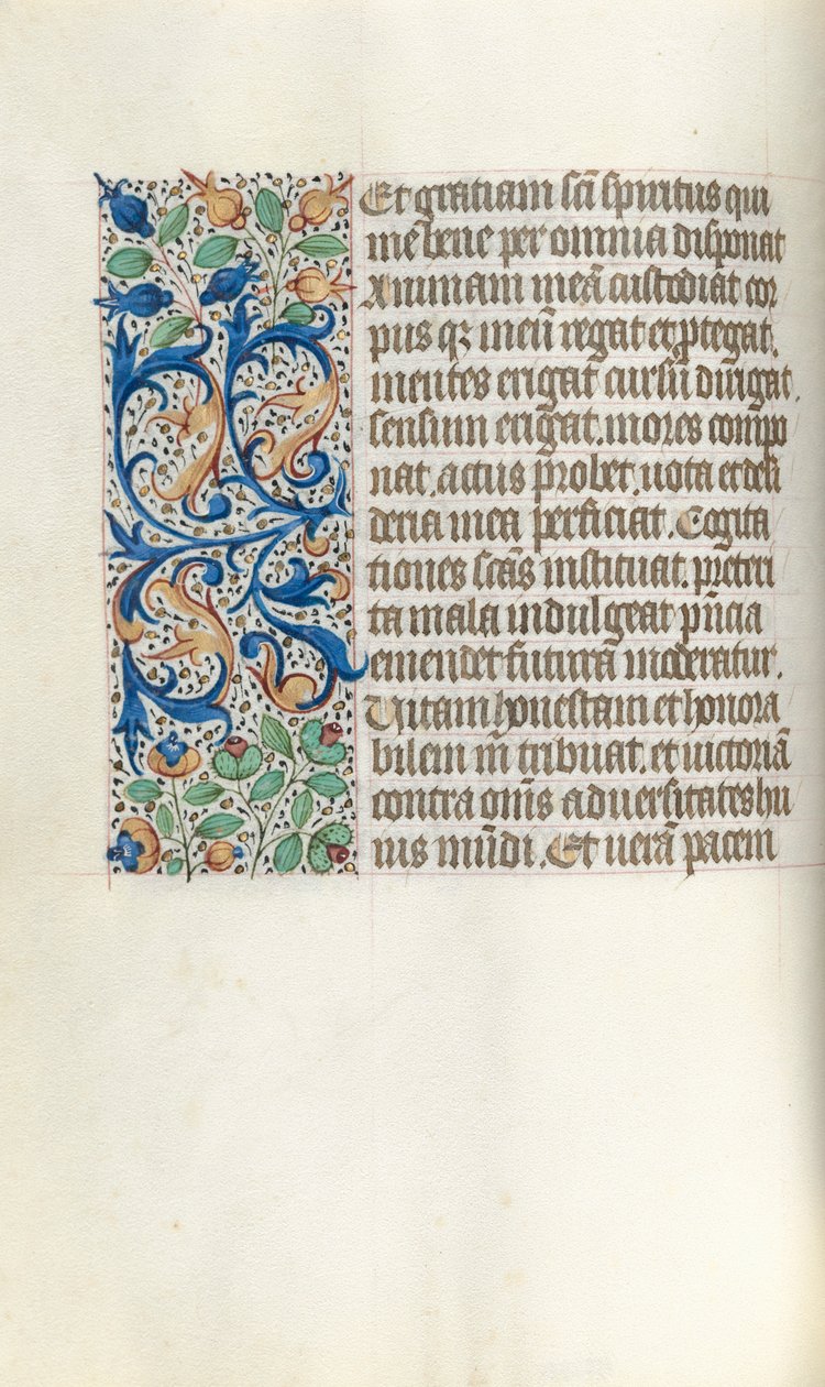 Kniha hodin Použití Rouen: fol. 21v, c. 1470. od Master of the Geneva Latini