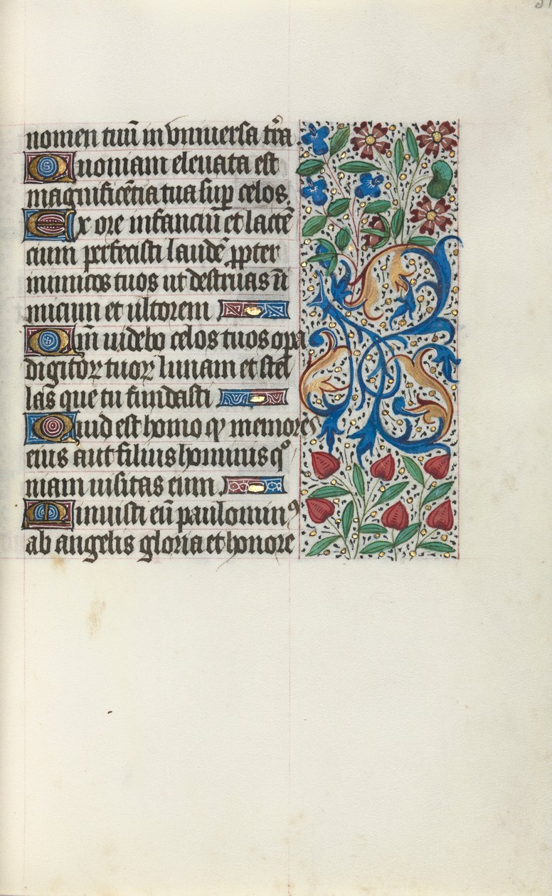 Kniha hodin Použití Rouen: fol. 31r, c. 1470. od Master of the Geneva Latini