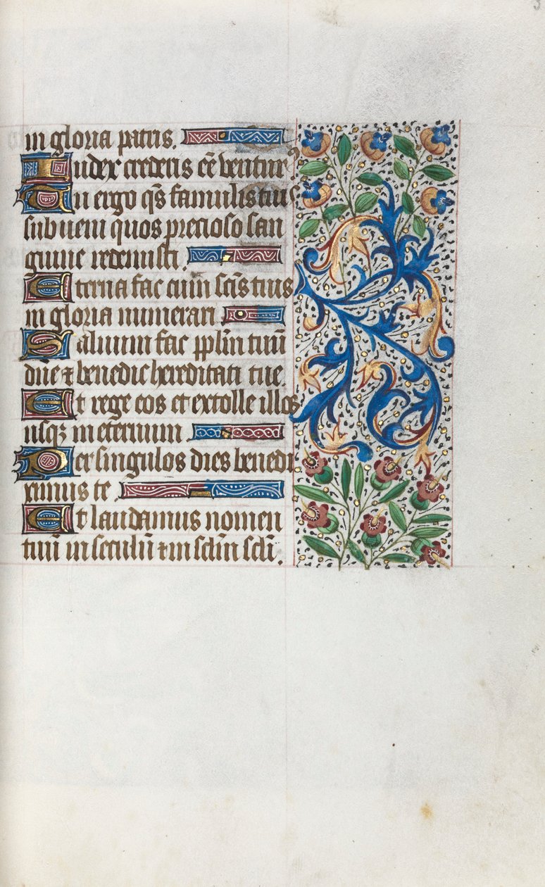 Kniha hodin Použití Rouen: fol. 38v, c. 1470. od Master of the Geneva Latini