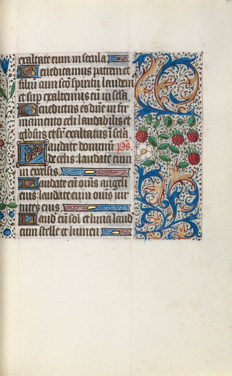 Kniha hodin Použití Rouen: fol. 44r, c. 1470. od Master of the Geneva Latini