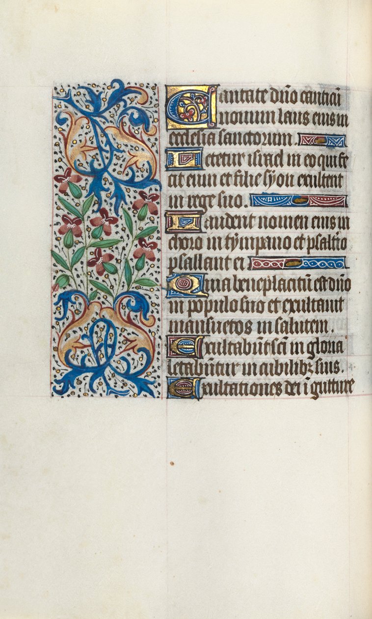 Kniha hodin Použití Rouen: fol. 45V, c. 1470. od Master of the Geneva Latini