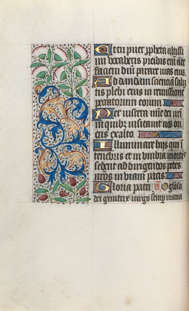 Kniha hodin Použití Rouen: fol. 48v, c. 1470. od Master of the Geneva Latini