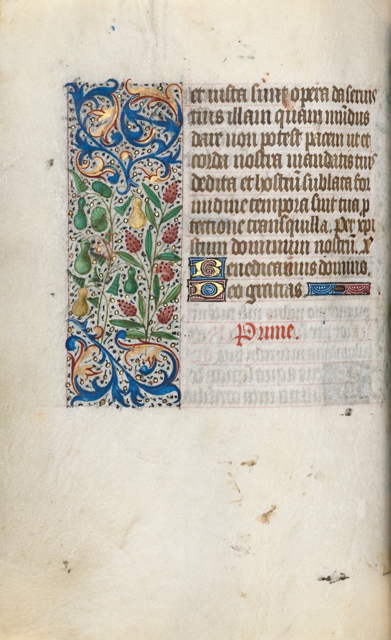 Kniha hodin Použití Rouen: fol. 55V, c. 1470. od Master of the Geneva Latini