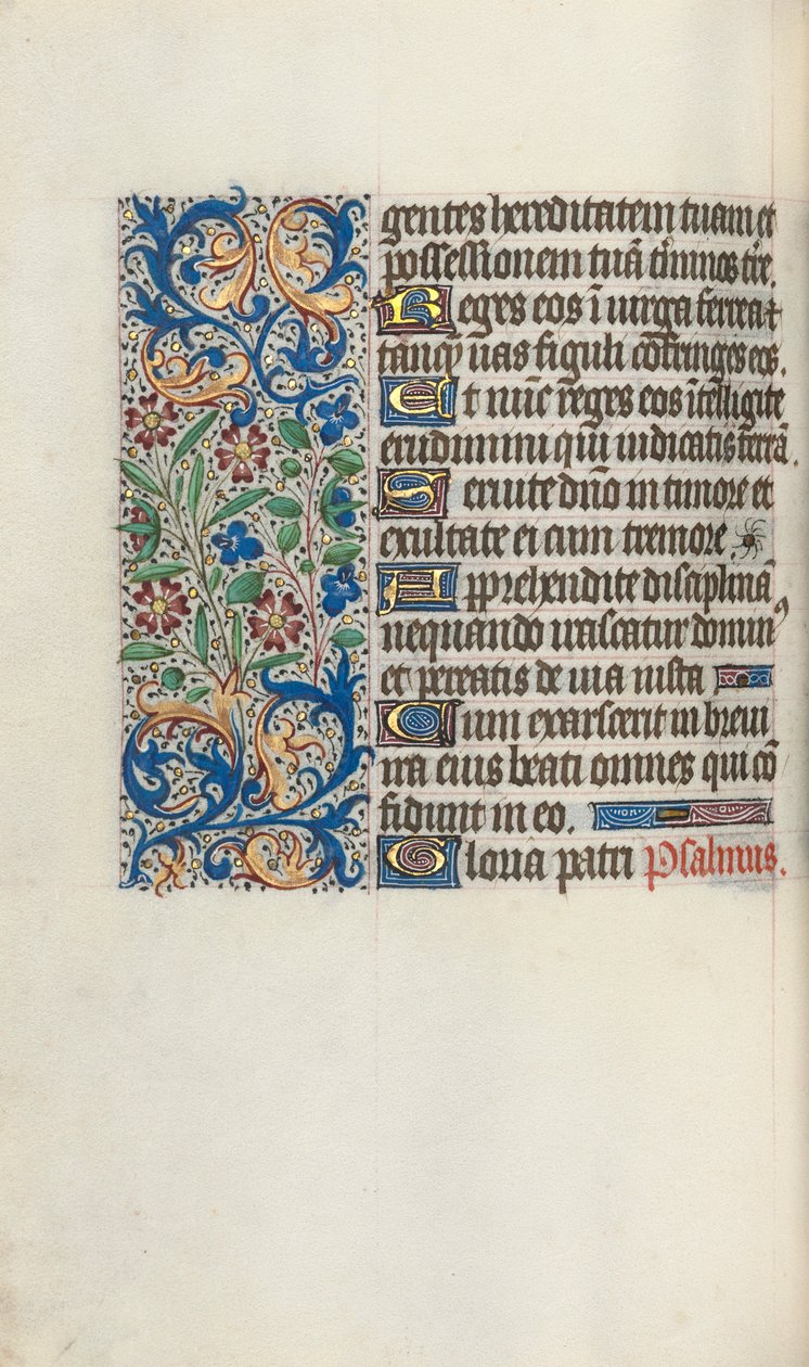 Kniha hodin Použití Rouen: fol. 58v, c. 1470. od Master of the Geneva Latini