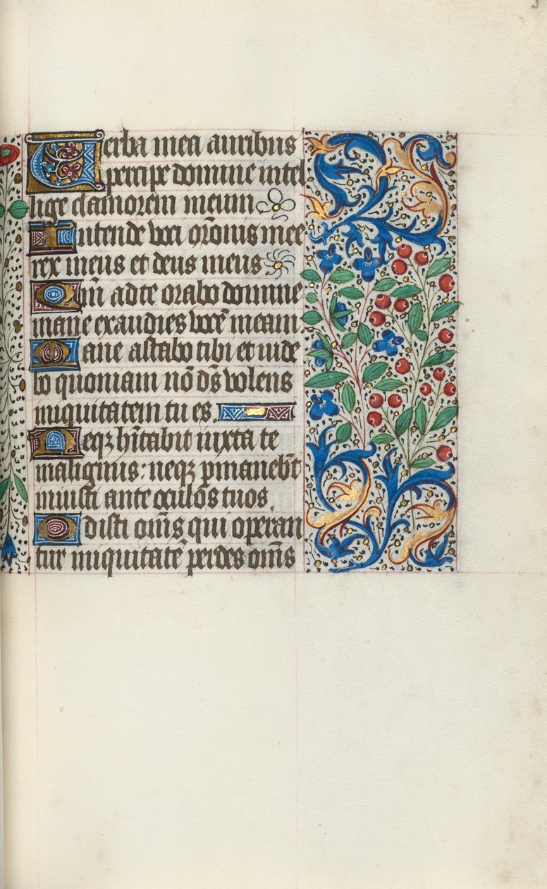 Kniha hodin Použití Rouen: fol. 59r, c. 1470. od Master of the Geneva Latini