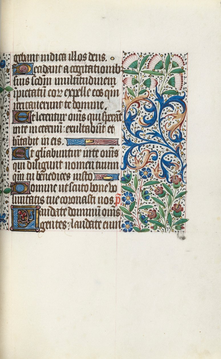 Kniha hodin Použití Rouen: fol. 60r, c. 1470. od Master of the Geneva Latini
