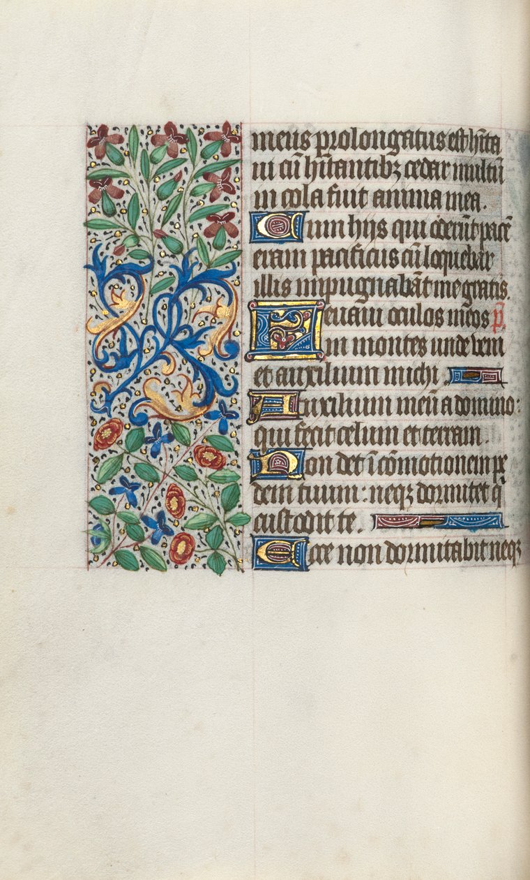 Kniha hodin Použití Rouen: fol. 61v, c. 1470. od Master of the Geneva Latini