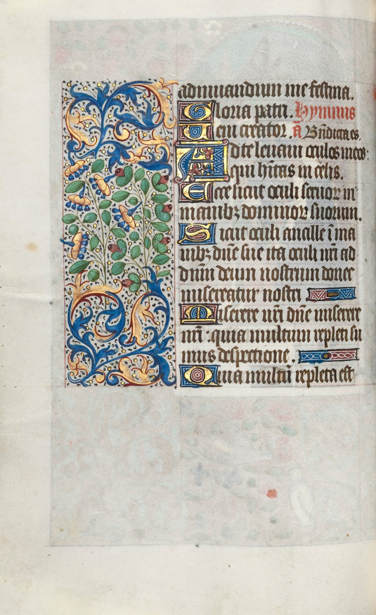 Kniha hodin Použití Rouen: fol. 64v, c. 1470. od Master of the Geneva Latini