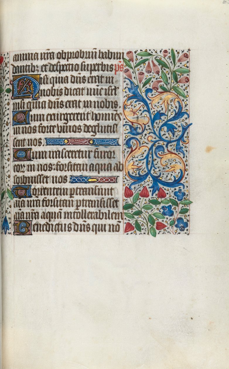Kniha hodin Použití Rouen: fol. 65r, c. 1470. od Master of the Geneva Latini