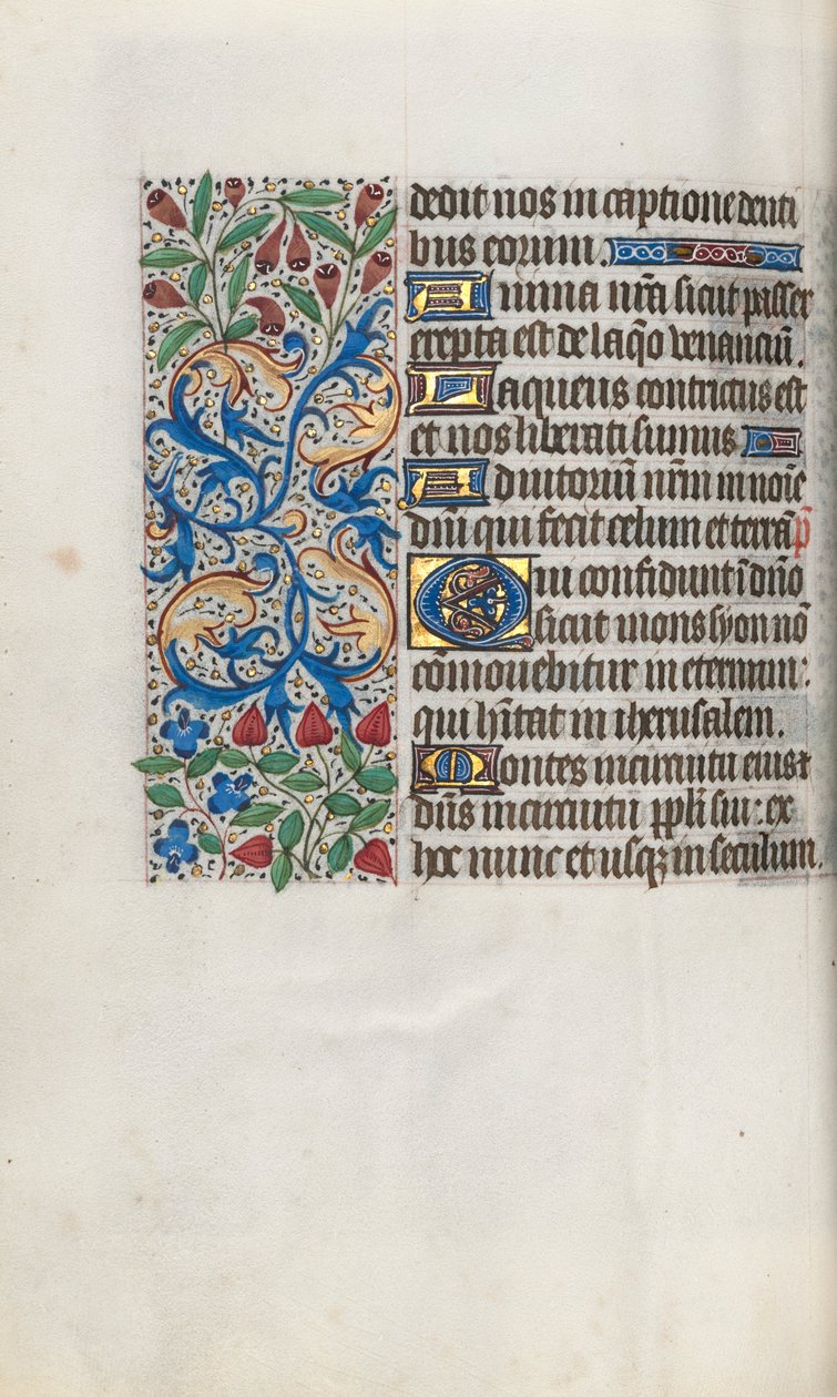 Kniha hodin Použití Rouen: fol. 65V, c. 1470. od Master of the Geneva Latini