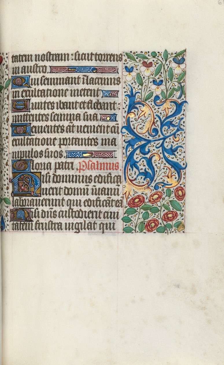 Kniha hodin Použití Rouen: fol. 68r, c. 1470. od Master of the Geneva Latini