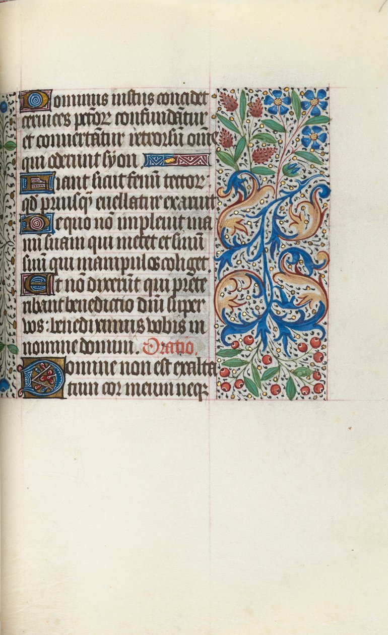 Kniha hodin Použití Rouen: fol. 77r, c. 1470. od Master of the Geneva Latini