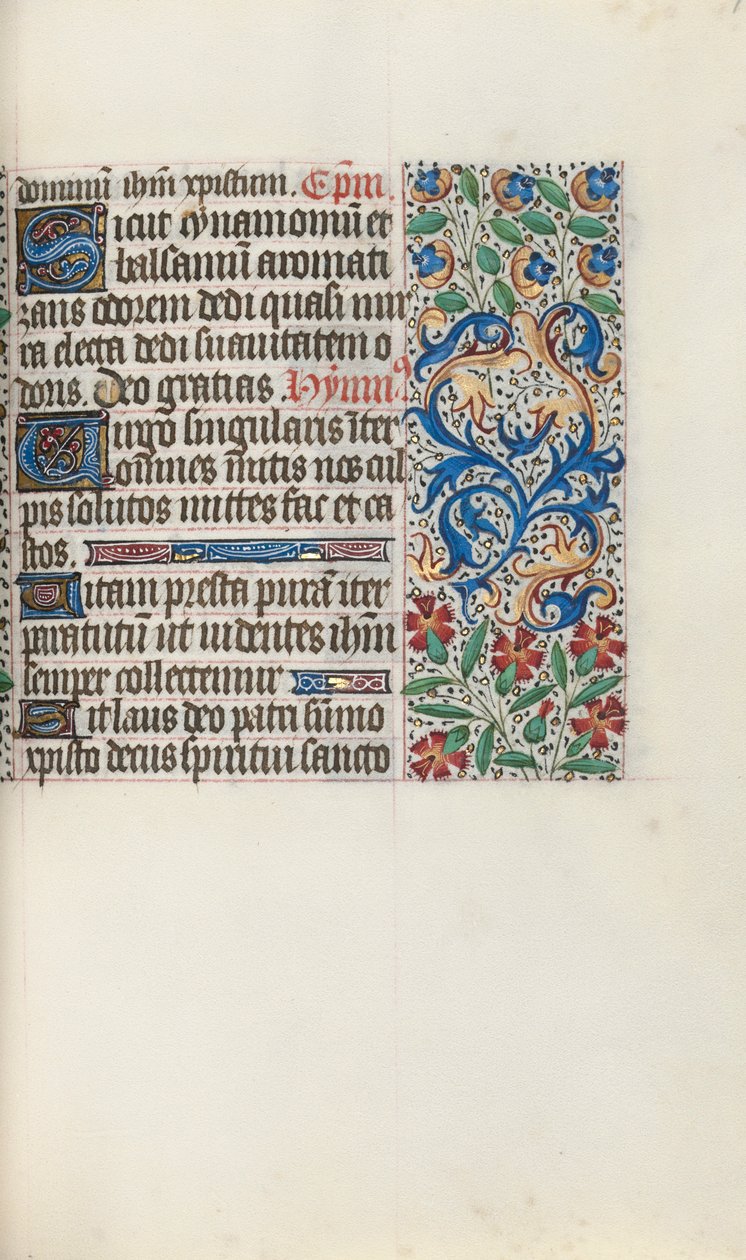 Kniha hodin Použití Rouen: fol. 78r, c. 1470. od Master of the Geneva Latini