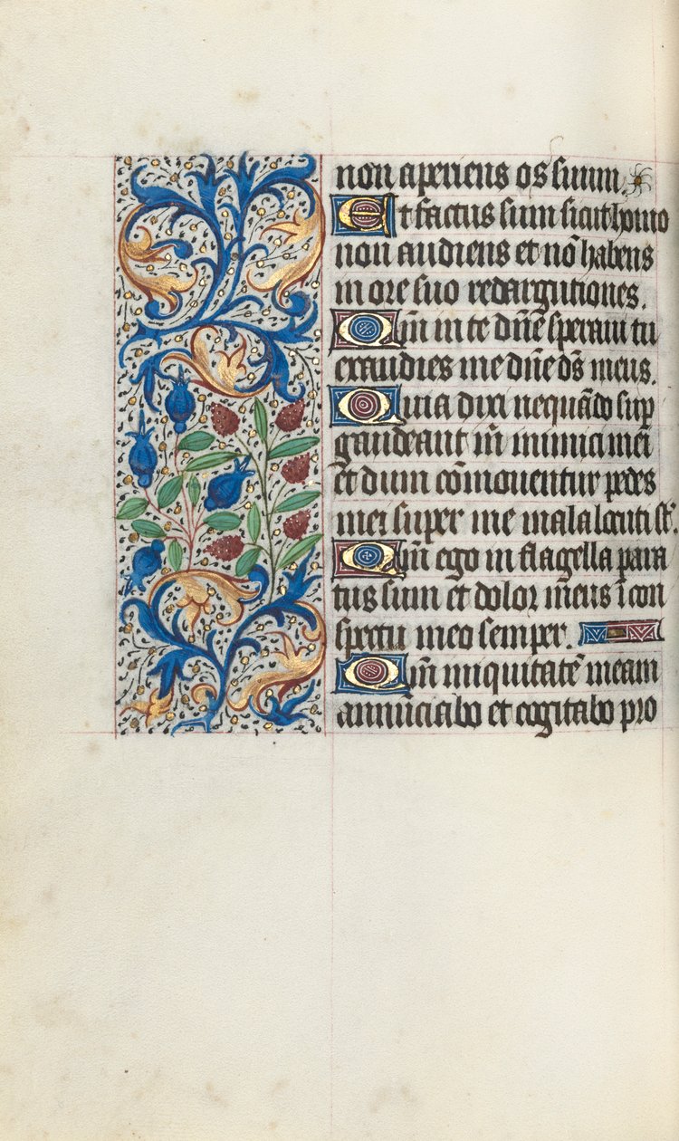 Kniha hodin Použití Rouen: fol. 84v, c. 1470. od Master of the Geneva Latini