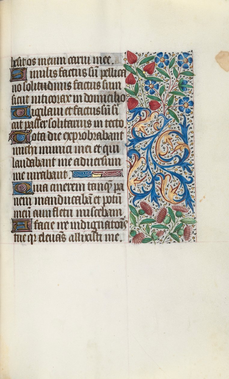 Kniha hodin Použití Rouen: fol. 88r, c. 1470. od Master of the Geneva Latini