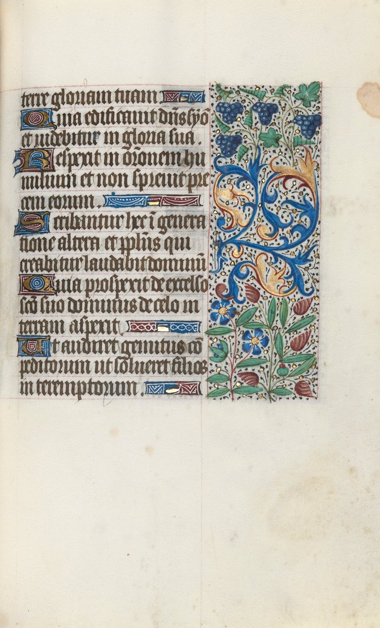 Kniha hodin Použití Rouen: fol. 89r, c. 1470. od Master of the Geneva Latini