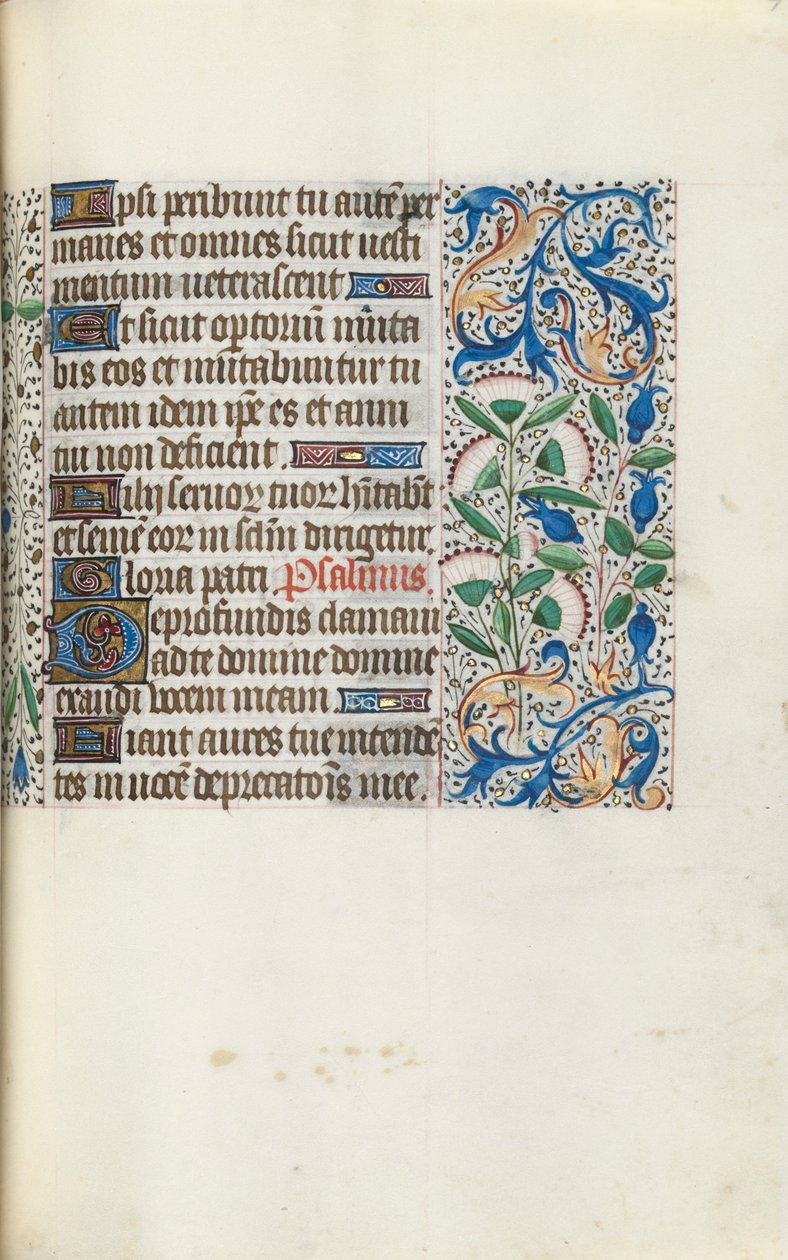 Kniha hodin Použití Rouen: fol. 90r, c. 1470. od Master of the Geneva Latini