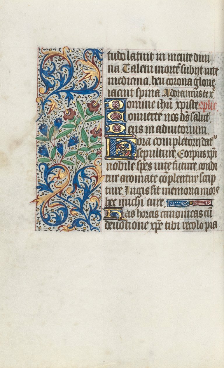 Kniha hodin Použití Rouen: fol. 98v, c. 1470. od Master of the Geneva Latini