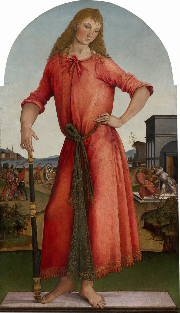 Josef Egyptský, c. 1490/1495 (olej na panelu převedeno na plátno) od Master of the Griselda Legend