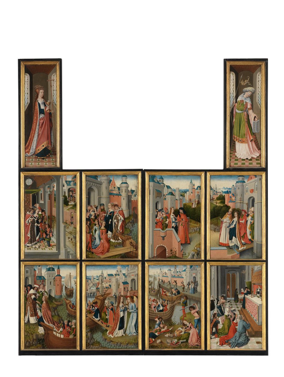 Legenda o svaté Uršule od Master of the Legend of St. Ursula