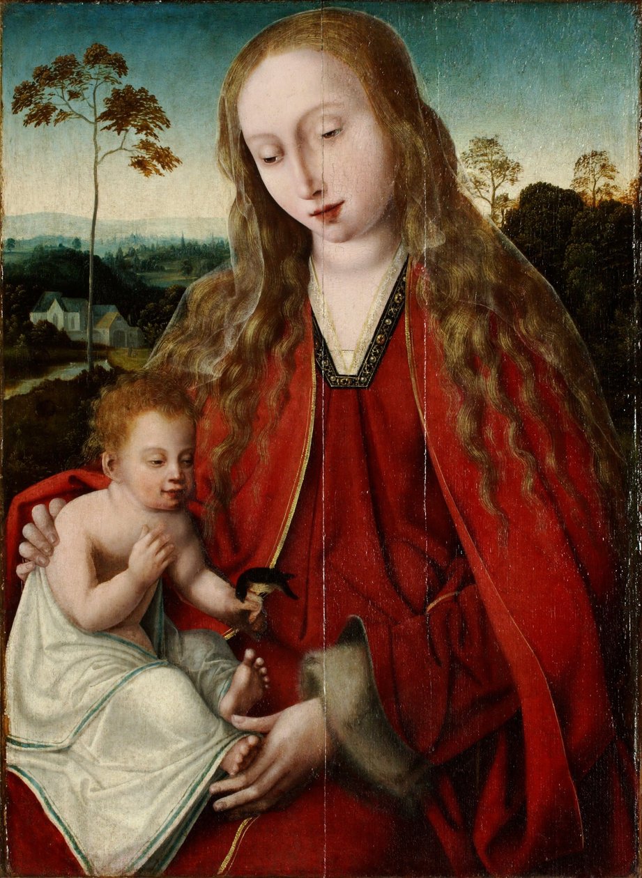 Madona s dítětem od Master of the Mansi Magdalen