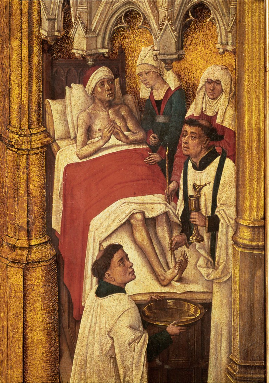 Triptych o vykoupení ... od Master of the Prado Redemption