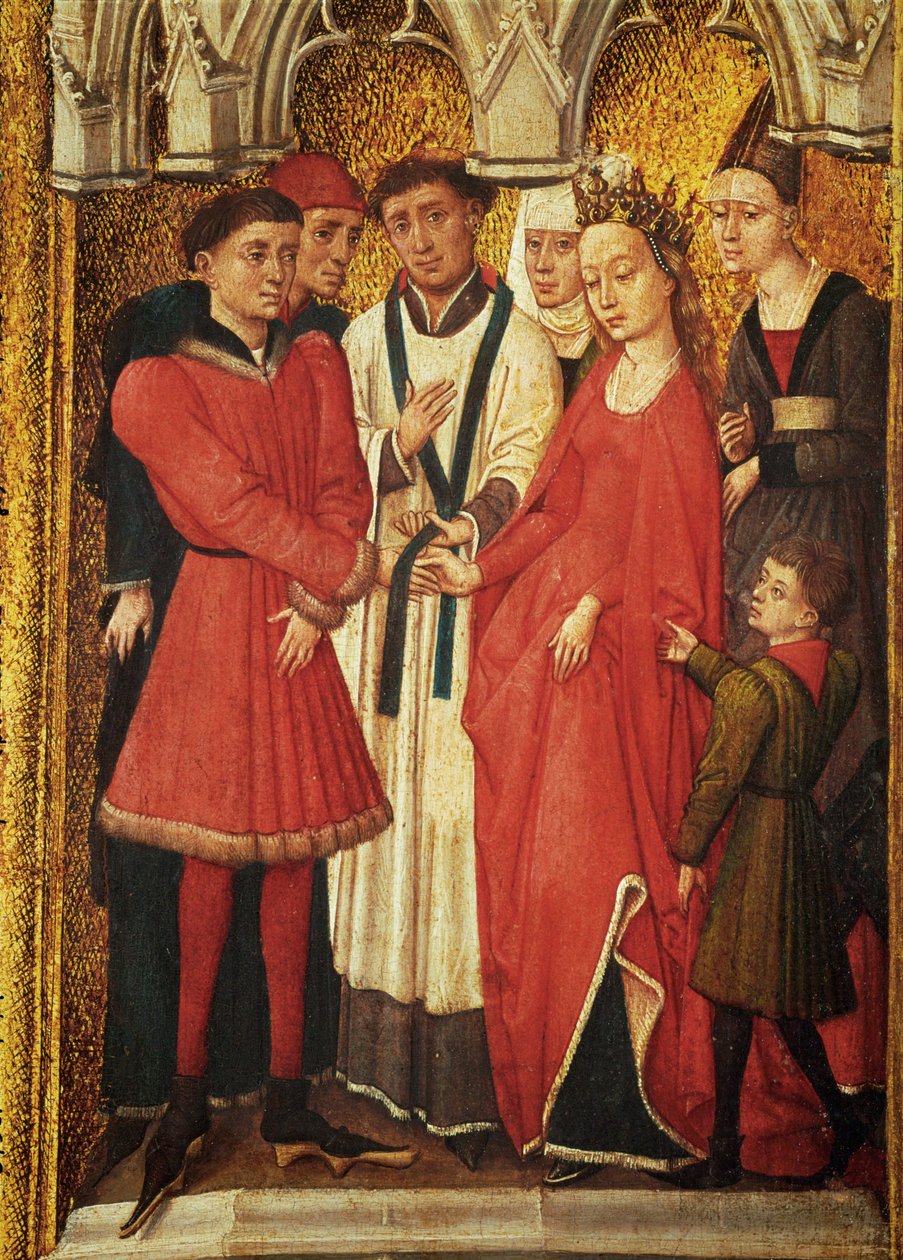 Triptych o vykoupení od Master of the Prado Redemption