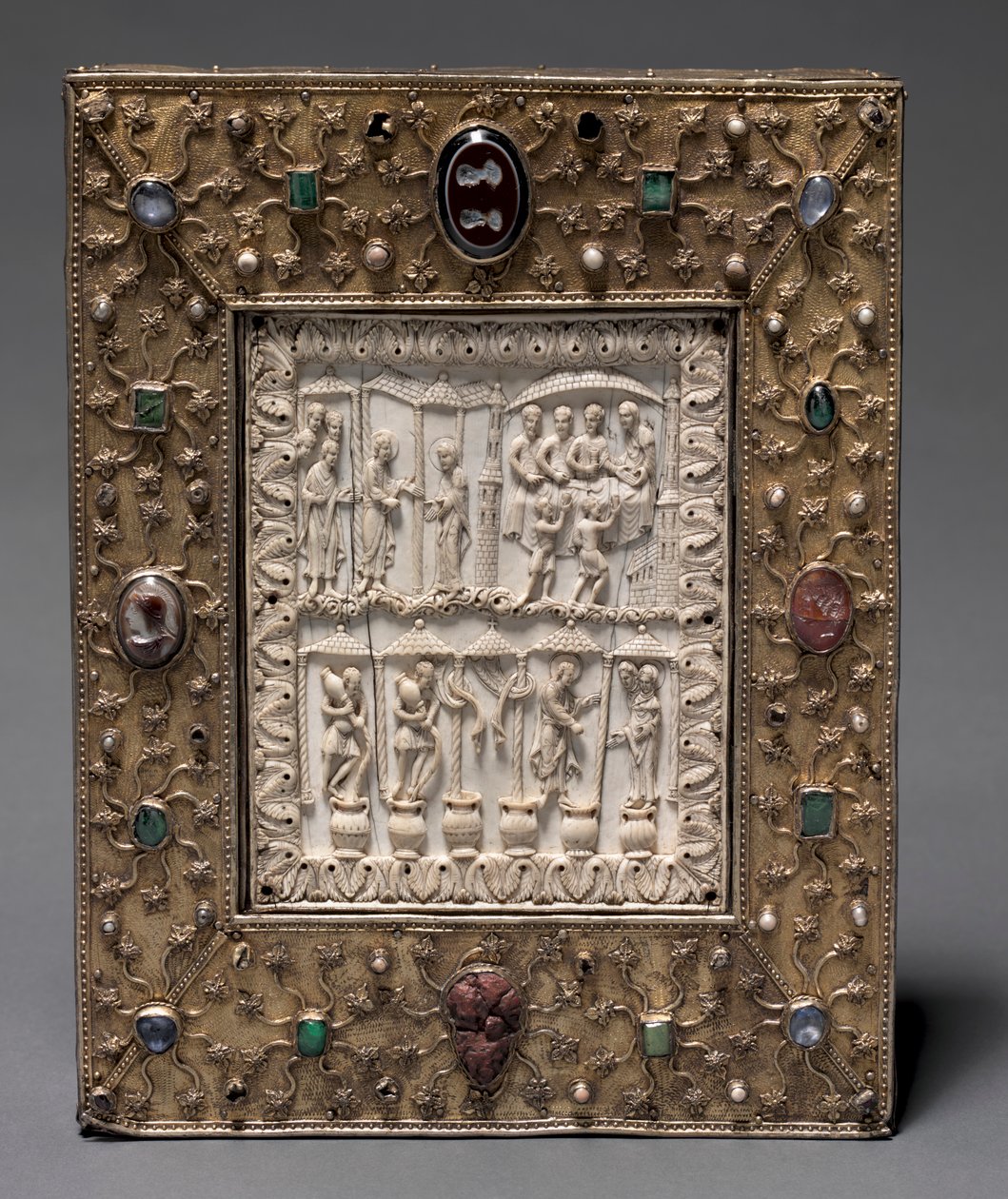 Relikviář ve tvaru knihy, c. 1000. od Master of the Registrum Gregorii