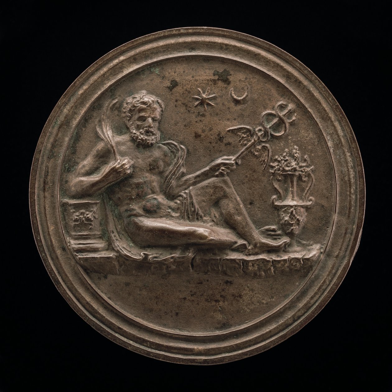 Merkur, počátek 16. století. od Master of the Roman Charity