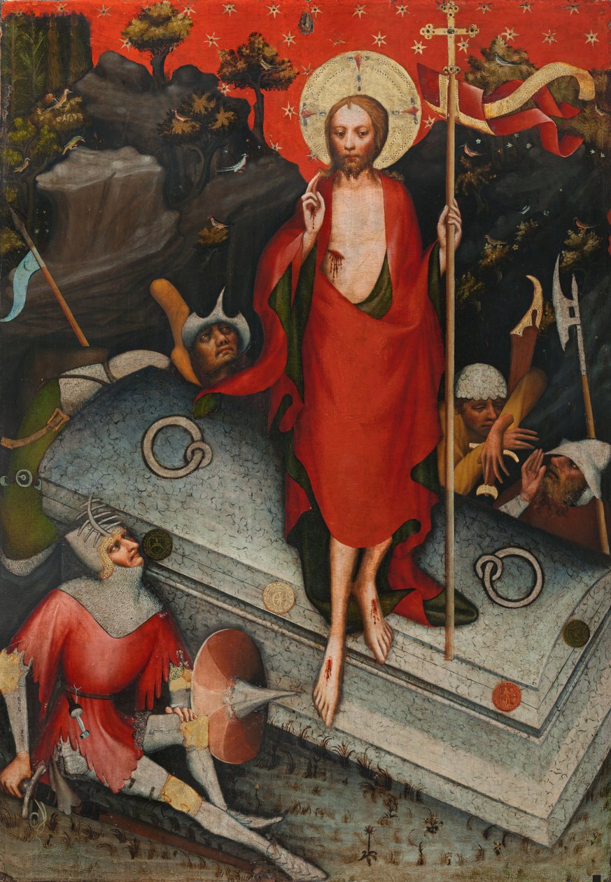 Anežský klášter od Master of the Trebon Altarpiece