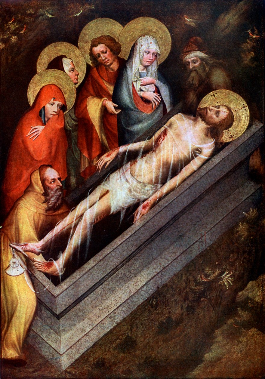 Hrob Krista, mistra třeboňského oltáře, asi 1380, 1955 od Master of the Trebon Altarpiece
