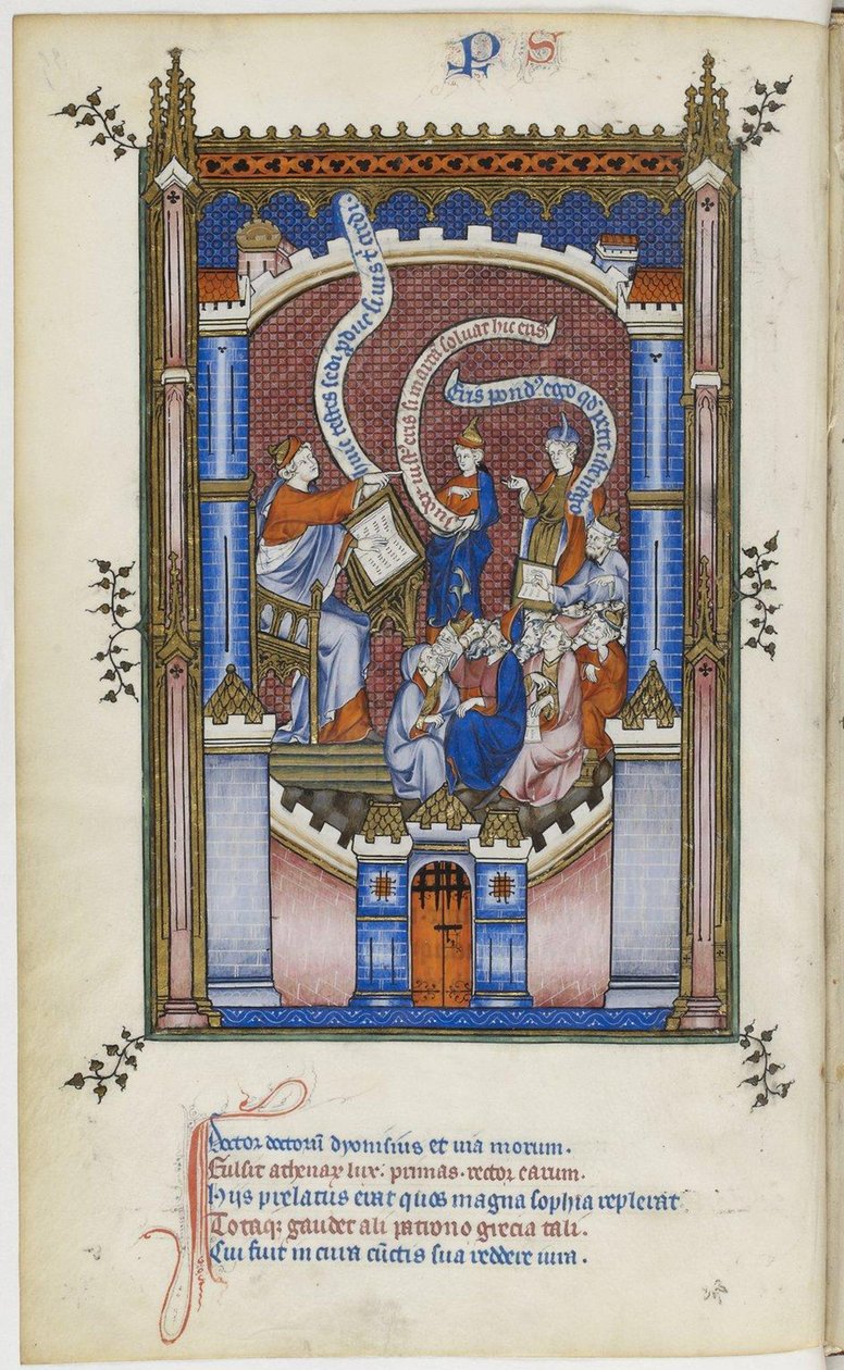 Život Saint Denis, 1317 od Master of the Vie de saint