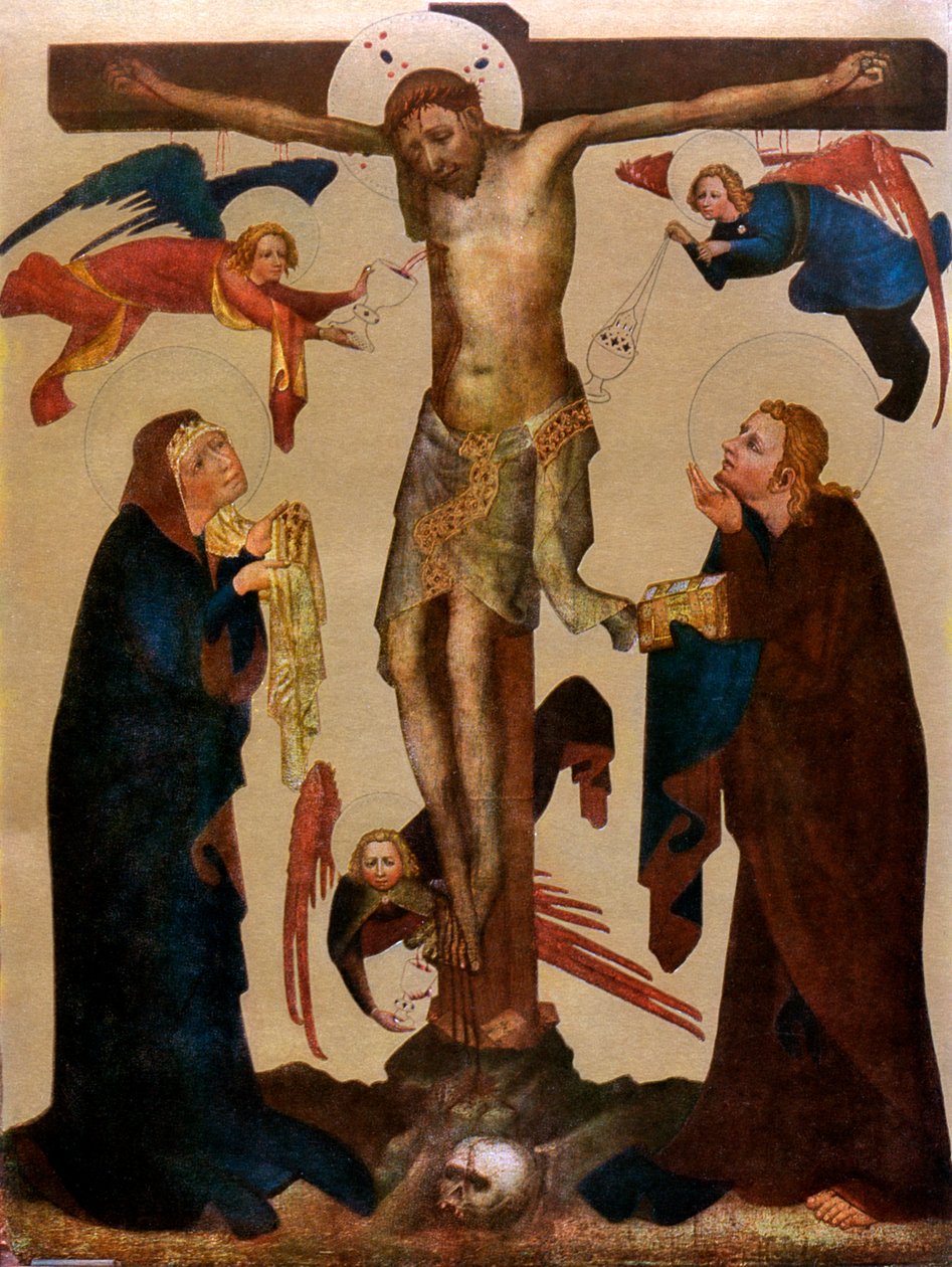 Vyšší Brod „Ukřižování“, před rokem 1400 1955 od Master of the Vyssi Brod Altar