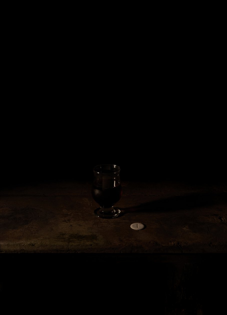 Poslední jídlo v cele smrti, Texas; Jonathan Nobles, 2011 (fotografie typu C) od Mat Collishaw