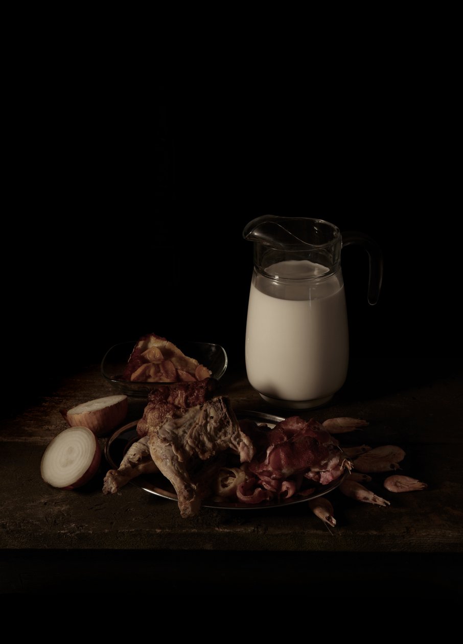 Poslední jídlo v cele smrti, Texas; Sammie Felde Junior, 2011 (fotografie typu C) od Mat Collishaw