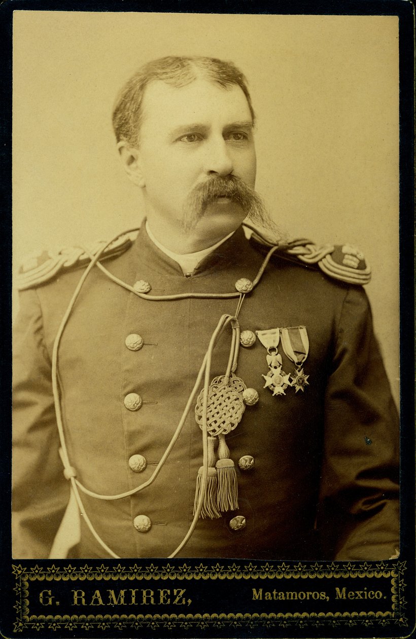 John Burges Johnson, kapitán, 3. kavalérie, americká armáda od Matamoros G. Ramirez