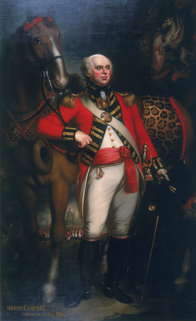 Sir John Eamer od Mather Brown