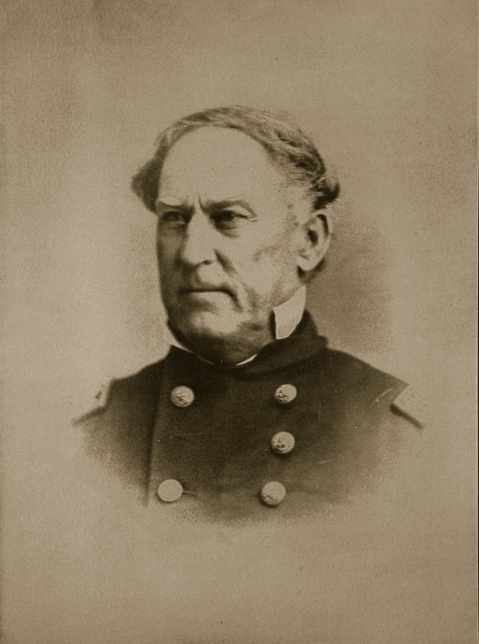 Admirál David G. Farragut, 1861-65 od Mathew B. Brady
