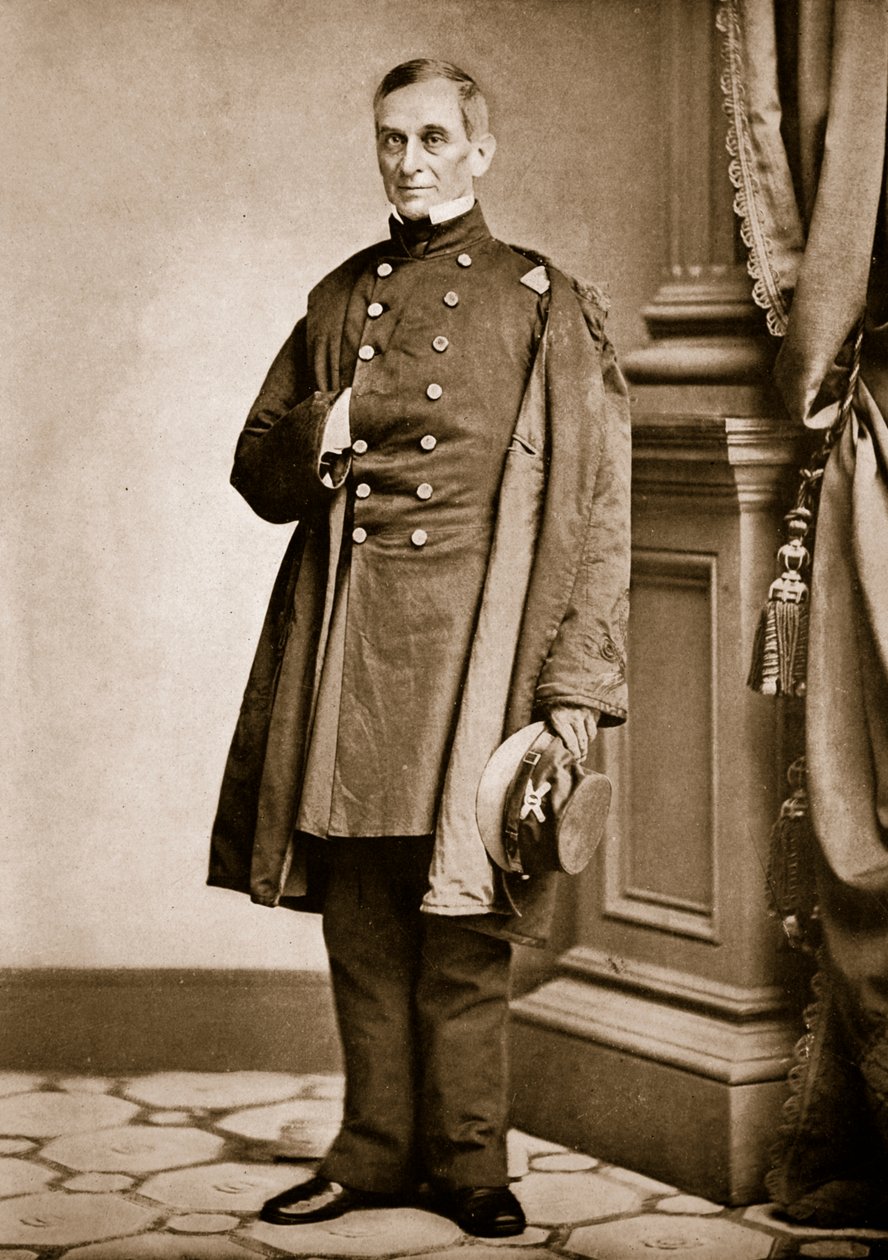 Major Robert Anderson, 1861-65 od Mathew B. Brady