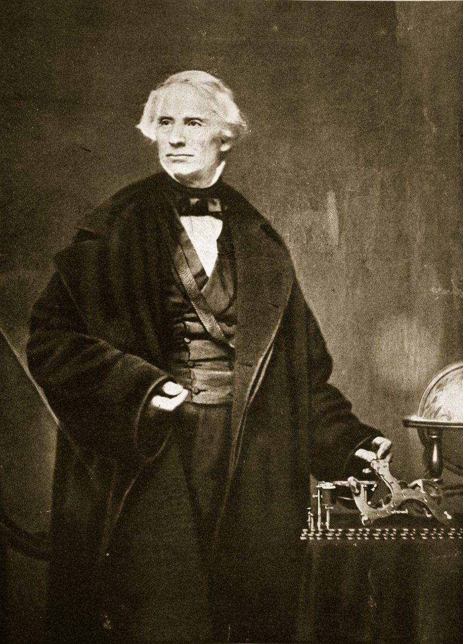Samuel Finley Breese Morse na Akademii designu v New Yorku, 1841 od Mathew B. Brady