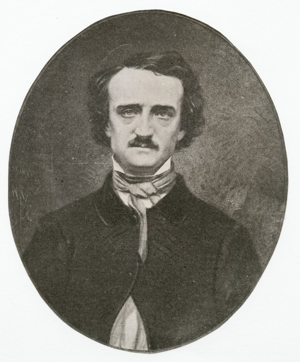Edgar Allan Poe (1809-1849) od Mathew B. Brady