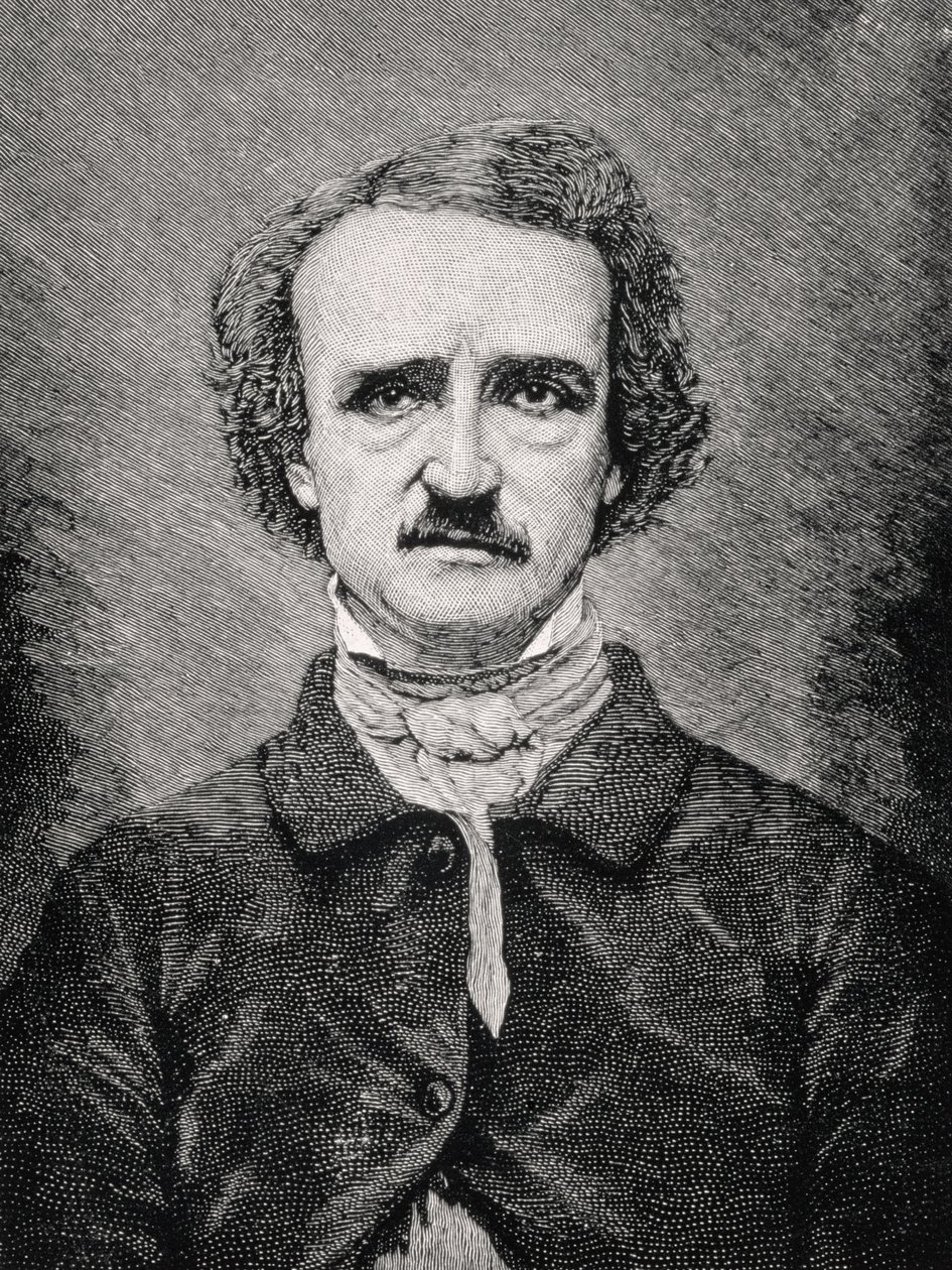 Edgar Allan Poe (1809-1849) od Mathew B. Brady