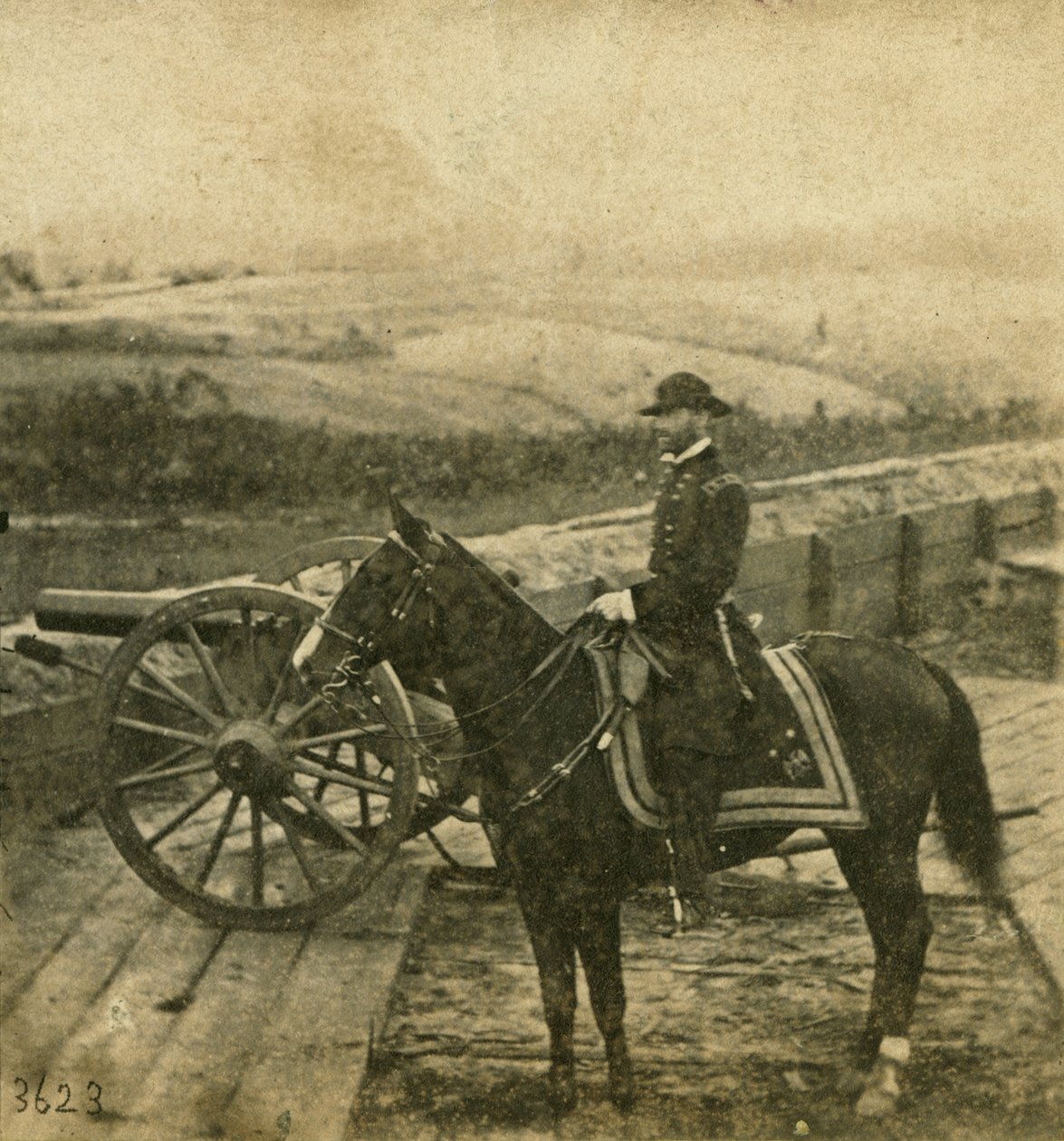 Generálmajor W.T. Sherman a kůň, 1864 od Mathew B. Brady