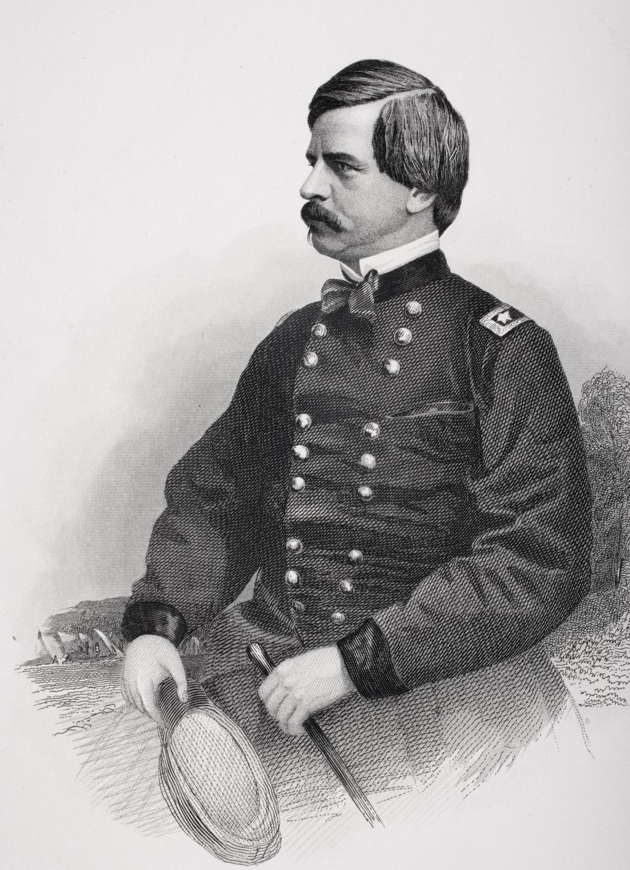 Portrét Nathaniela Prentisse Bankse (1816–1894) od Mathew B. Brady