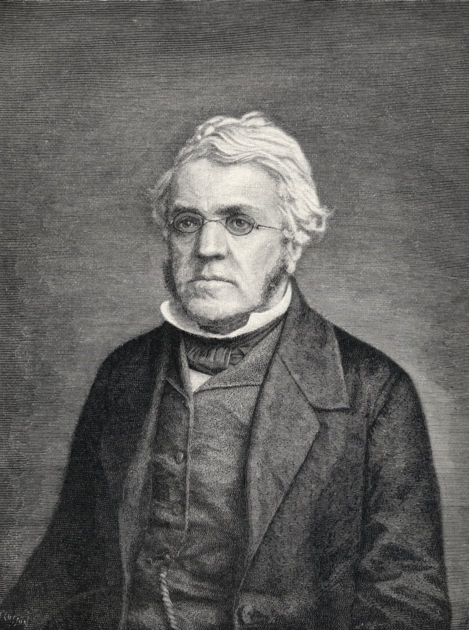 Portrét Williama Makepeace Thackeraye, vyrytý W.B. Closson z daguerrotypie, kterou Brady pořídil během Thackerayovy cesty do Ameriky, z časopisu The Century Illustrated Monthly Magazine, květen až říjen od Mathew B. Brady