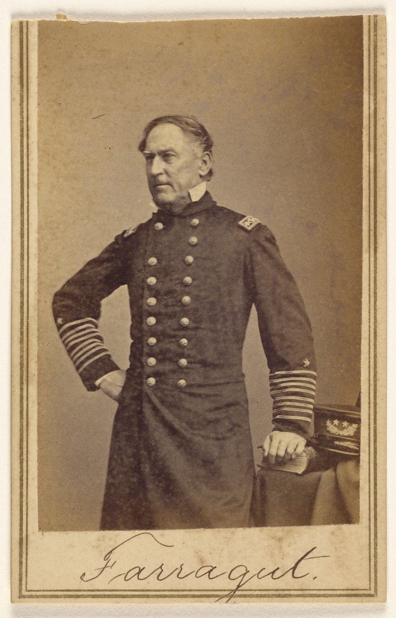 Admirál [David Glasgow] Farragut od Mathew B. Brady