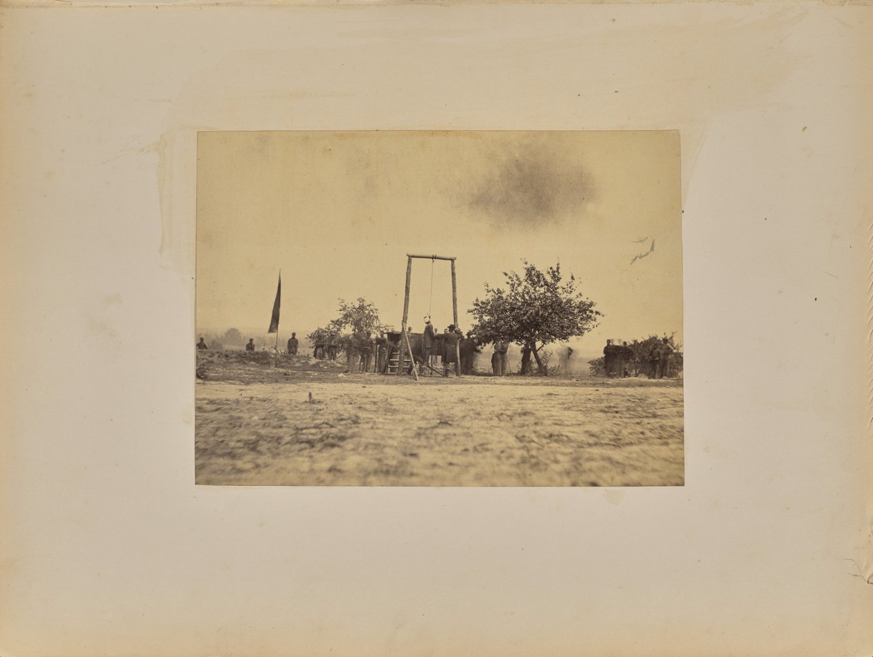 [Scéna popravy] od Mathew B. Brady